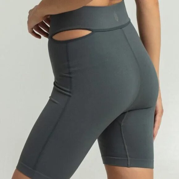 Free People FP Movement Witness The Fitness Side Cut-Out Biker Shorts, Size XS/S - Picture 3 of 8